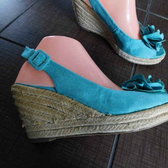 shoes turquoise  size :6 - Picture 5 of 5